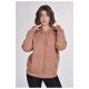 Target Γυναικεία ζακέτα Fleece Hoodie Loose Jacket "Icon"